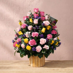 Arreglo de Flores Mixtas para Cumpleaños – Color y Elegancia