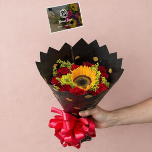 Bouquet de Girasoles con Flores Complementarias – Alegría Natural