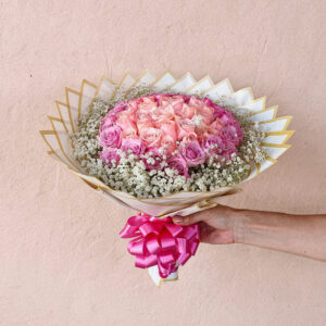 Bouquet de Rosas Rosadas – Delicadeza Natural